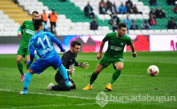 Bursaspor-B.Tepecikspor maçından kareler