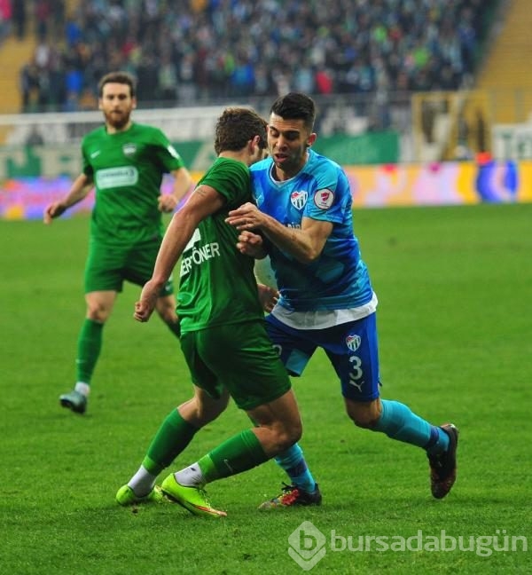 Bursaspor-B.Tepecikspor maçından kareler