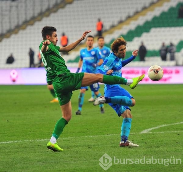 Bursaspor-B.Tepecikspor maçından kareler