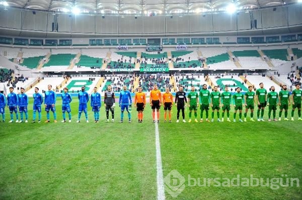 Bursaspor-B.Tepecikspor maçından kareler