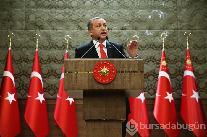 Cumhurbaşkanı Erdoğan muhtarlara hitap etti