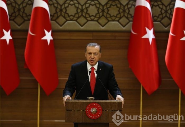 Cumhurbaşkanı Erdoğan muhtarlara hitap etti