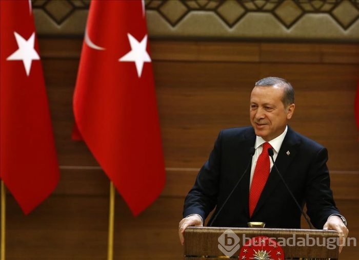 Cumhurbaşkanı Erdoğan muhtarlara hitap etti