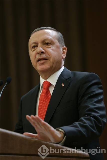 Cumhurbaşkanı Erdoğan muhtarlara hitap etti