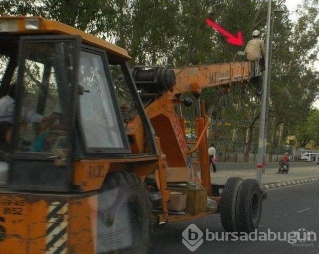 Otoyolda şok görüntü
