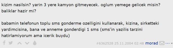 Babaların efsanevi mesajları
