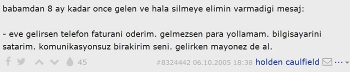 Babaların efsanevi mesajları
