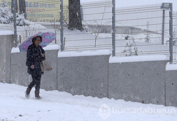 Ankara'dan kar manzaraları