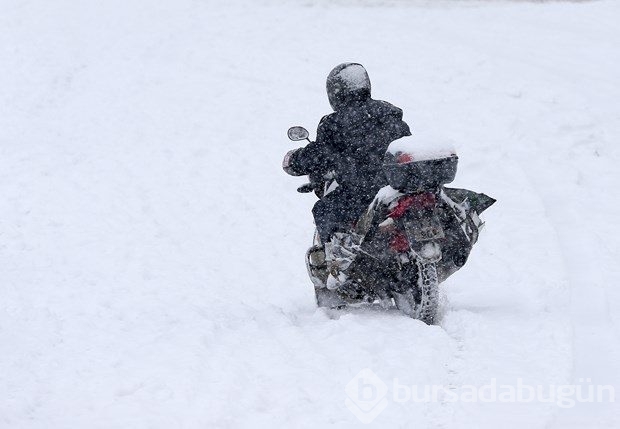 Ankara'dan kar manzaraları