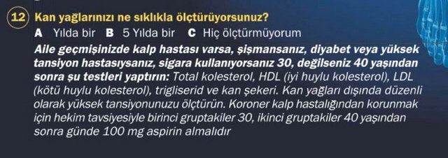 Kalp krizi riskinizi test edin!
