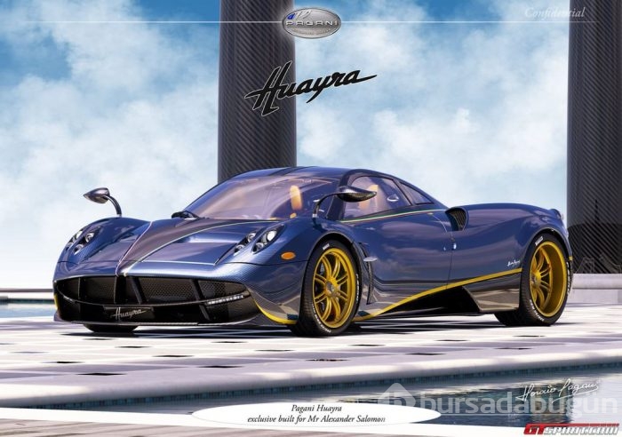 2.000.0000 dolarlık Pagani Huayra	
