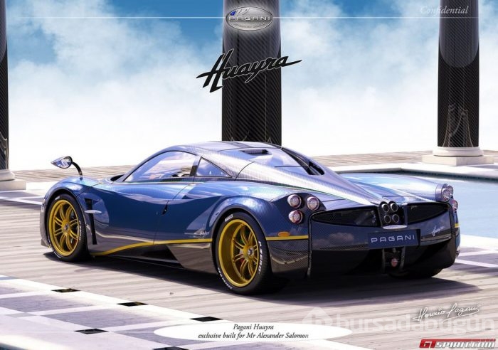 2.000.0000 dolarlık Pagani Huayra	
