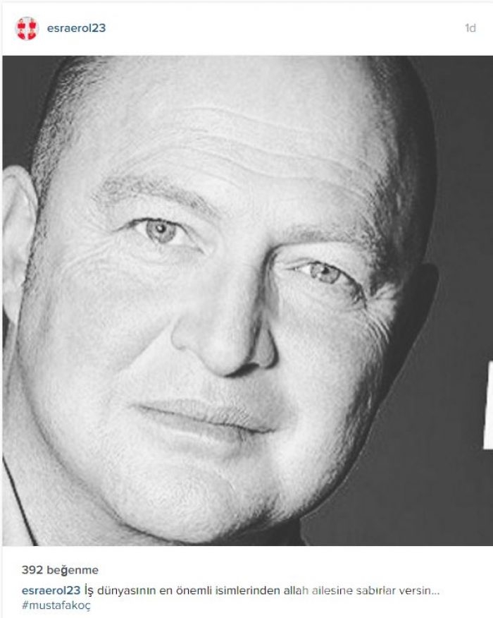 Sosyal medyada Mustafa Koç'un ölümü	
