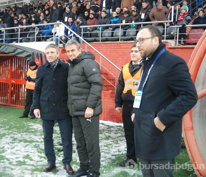 Gaziantepspor-Bursaspor maçından kareler
