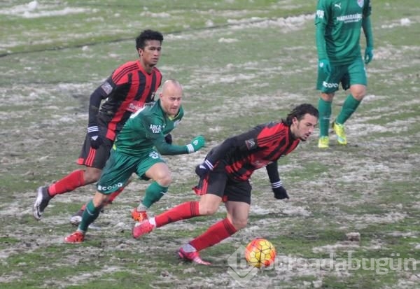 Gaziantepspor-Bursaspor maçından kareler