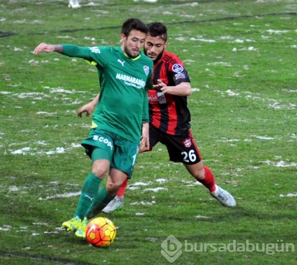 Gaziantepspor-Bursaspor maçından kareler
