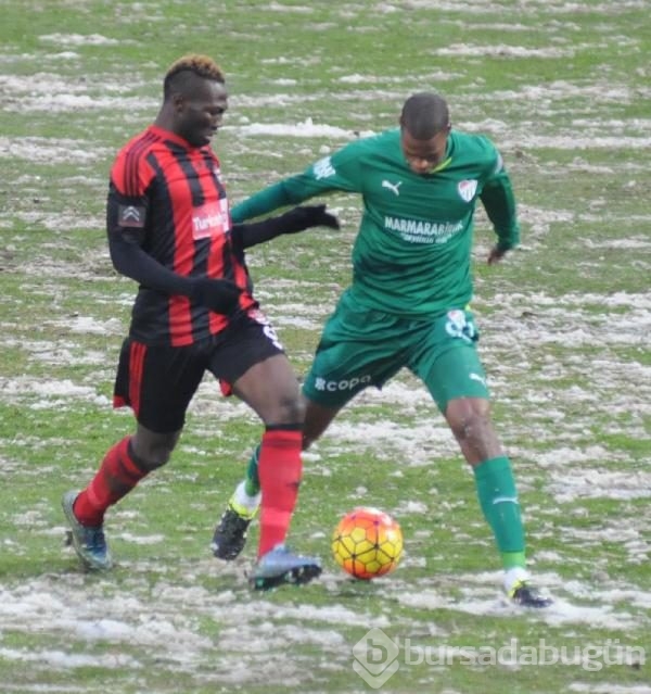 Gaziantepspor-Bursaspor maçından kareler