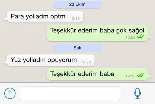 Mesaj atarken iki kez düşünün!
