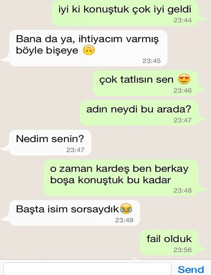 Mesaj atarken iki kez düşünün!
