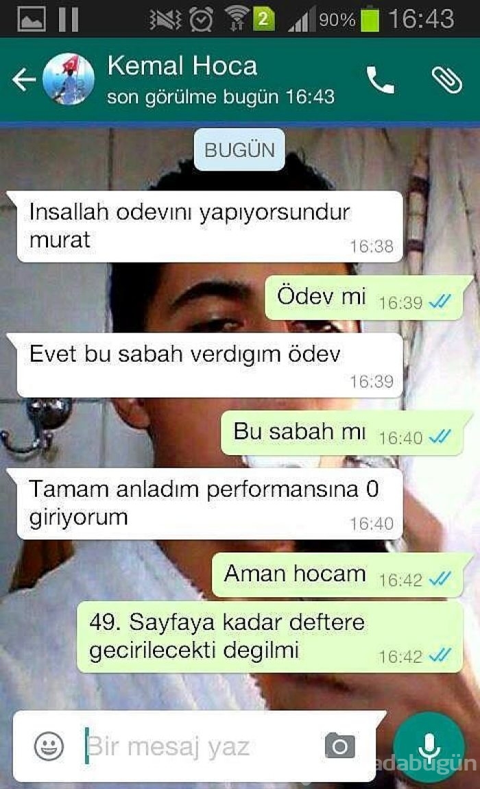 Mesaj atarken iki kez düşünün!
