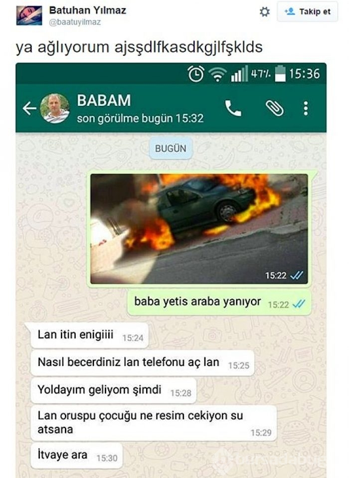 Mesaj atarken iki kez düşünün!
