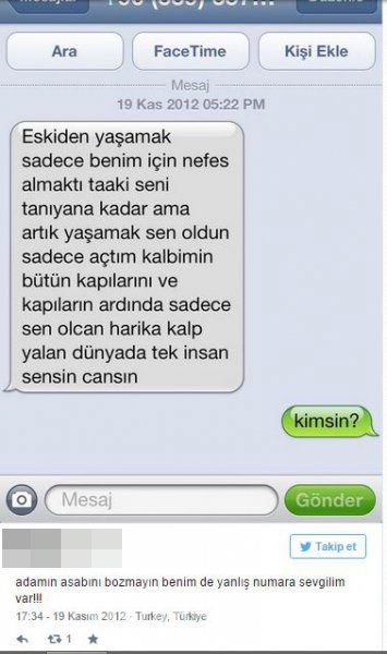 Mesaj atarken iki kez düşünün!

