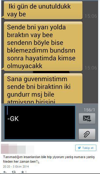 Mesaj atarken iki kez düşünün!

