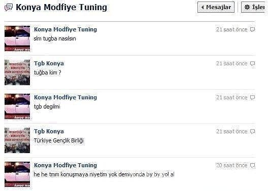 Mesaj atarken iki kez düşünün!
