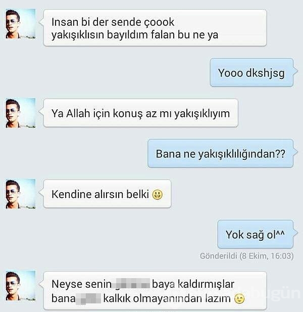 Mesaj atarken iki kez düşünün!
