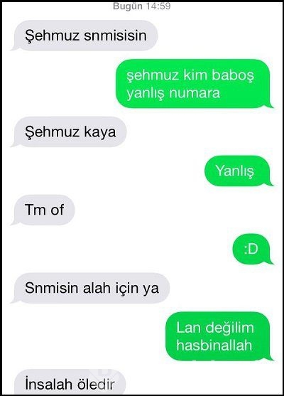 Mesaj atarken iki kez düşünün!
