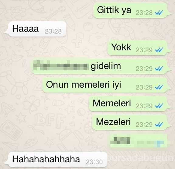 Mesaj atarken iki kez düşünün!
