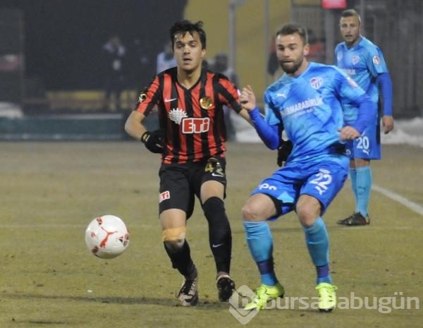 Eskişehirspor-Bursaspor maçından kareler	
