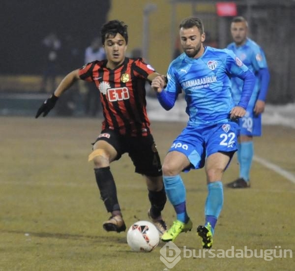 Eskişehirspor-Bursaspor maçından kareler	