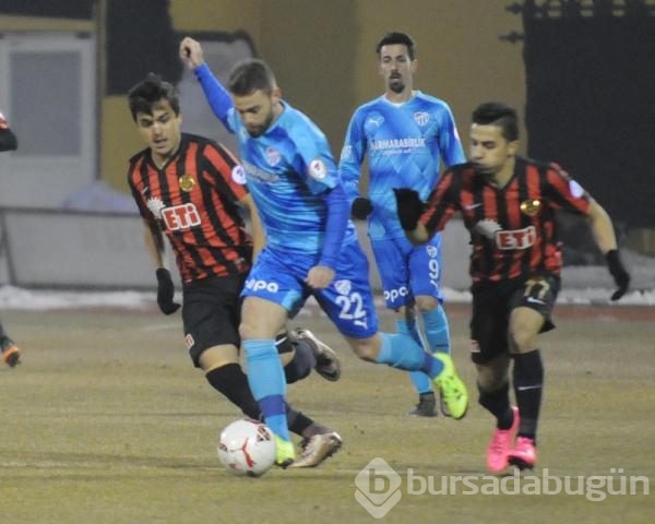Eskişehirspor-Bursaspor maçından kareler	