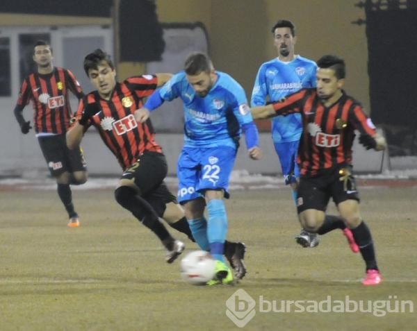 Eskişehirspor-Bursaspor maçından kareler	