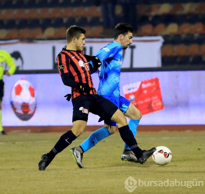 Eskişehirspor-Bursaspor maçından kareler	