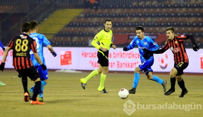 Eskişehirspor-Bursaspor maçından kareler	