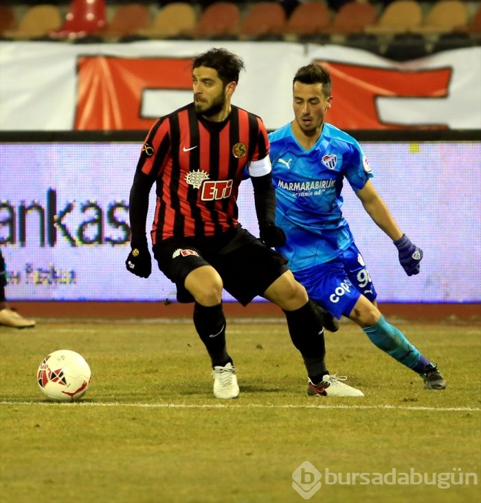 Eskişehirspor-Bursaspor maçından kareler	