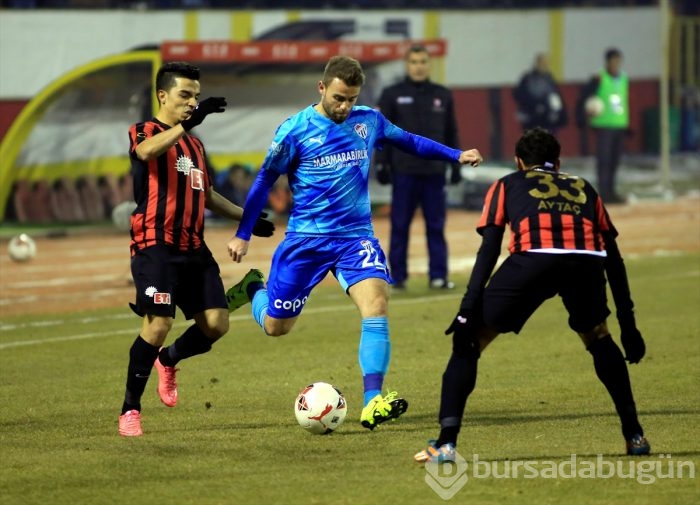 Eskişehirspor-Bursaspor maçından kareler	