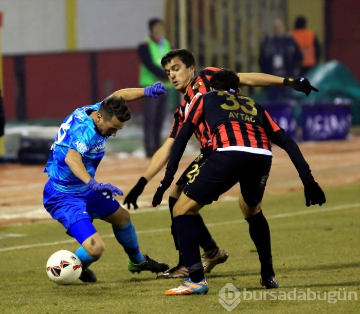 Eskişehirspor-Bursaspor maçından kareler	