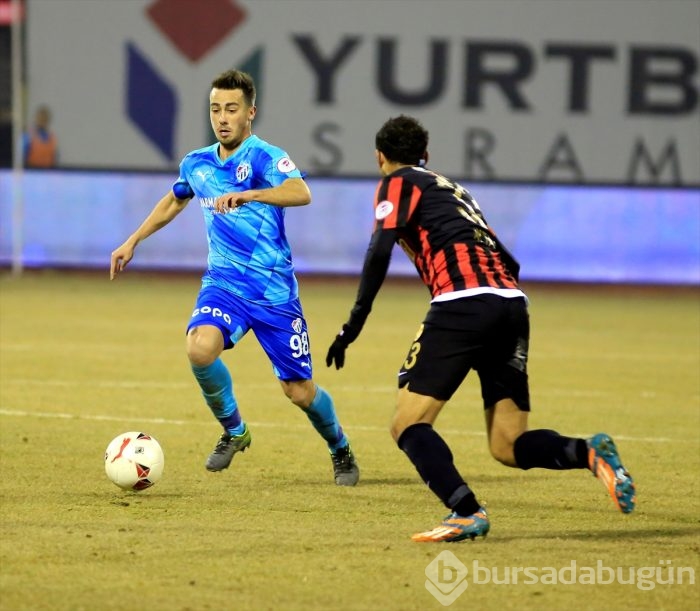 Eskişehirspor-Bursaspor maçından kareler	