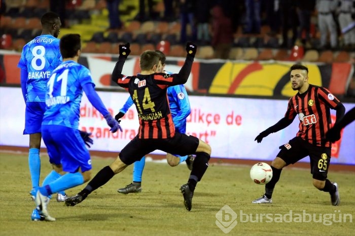 Eskişehirspor-Bursaspor maçından kareler	