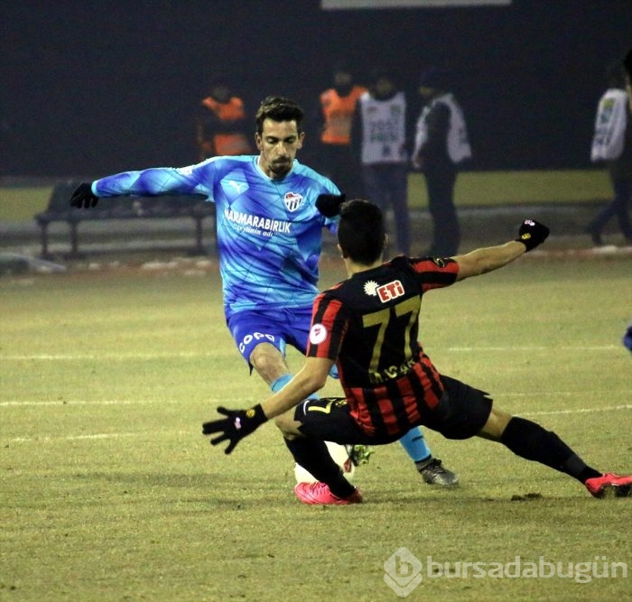 Eskişehirspor-Bursaspor maçından kareler	