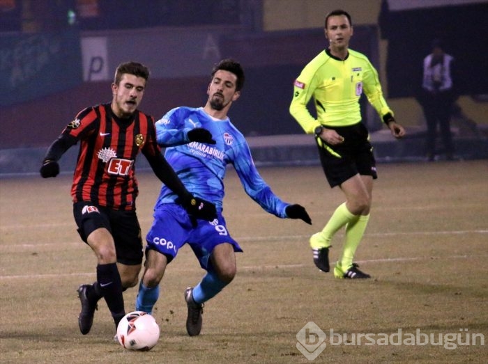 Eskişehirspor-Bursaspor maçından kareler	