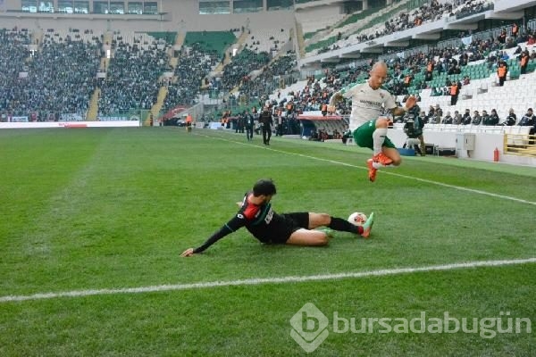 Bursaspor-Amed Sportif Faaliyetler maçından kareler