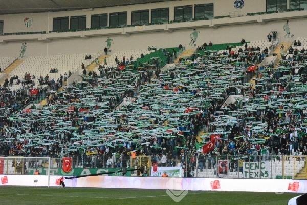 Bursaspor-Amed Sportif Faaliyetler maçından kareler