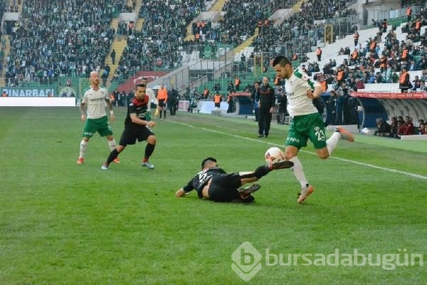 Bursaspor-Amed Sportif Faaliyetler maçından kareler