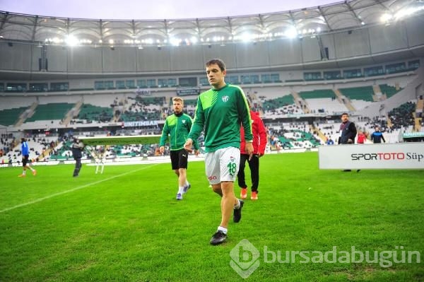 Bursaspor - Medipol Başakşehir maçından kareler