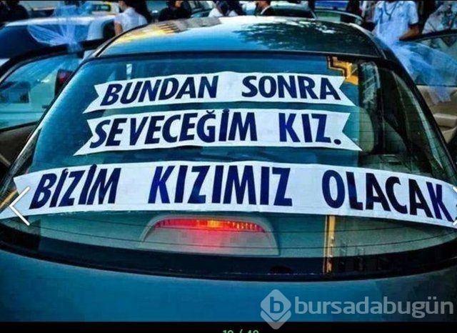 Türklere özgü araba arkası yazıları!