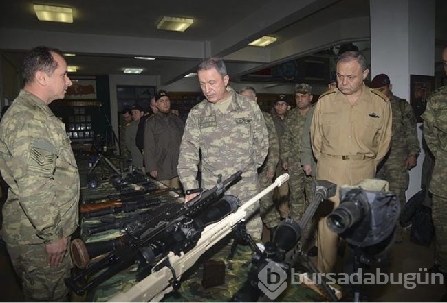 Genelkurmay Başkanı denetleme yaptı
